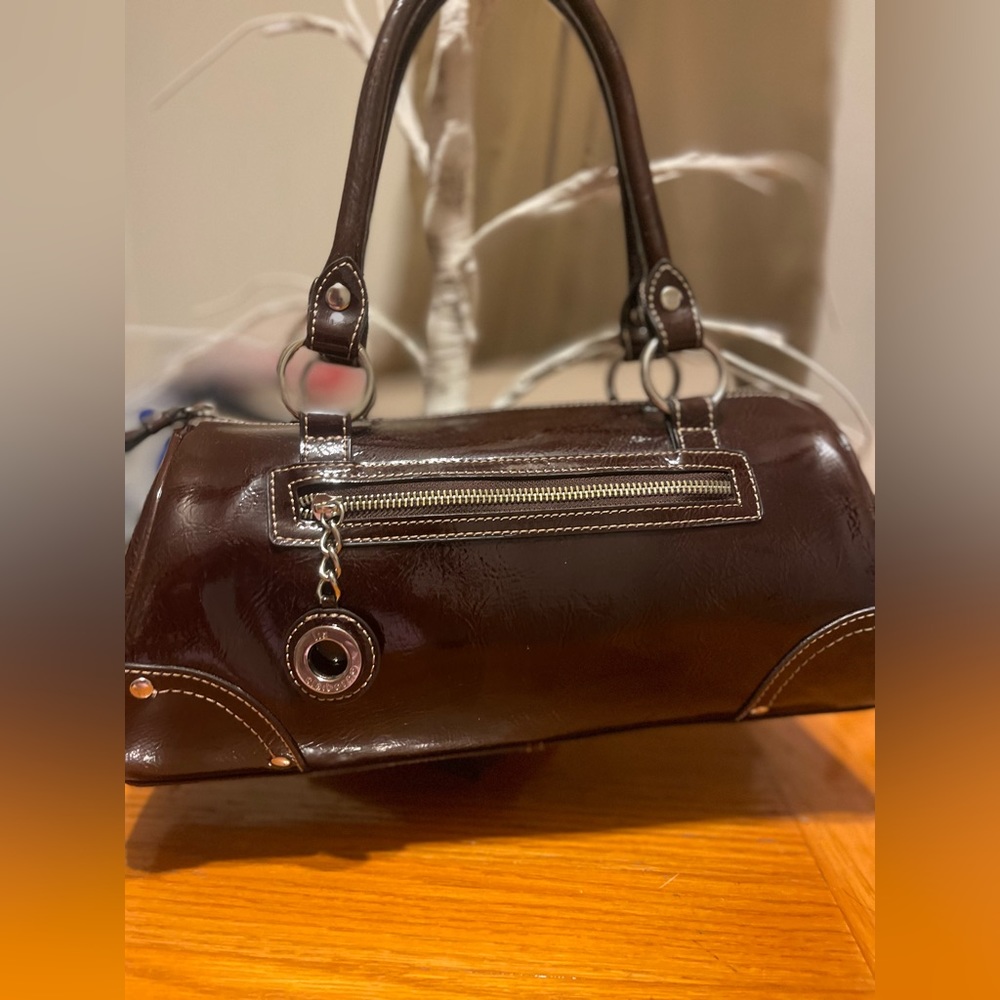 Y2K Liz Claiborne Dark Chocolate Brown Shoulder bag